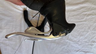 Manillar y potencia. Tres T.  Y manetas campagnolo