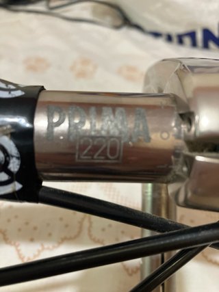 Manillar y potencia. Tres T.  Y manetas campagnolo