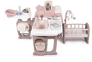 Smoby Cuna Cambiador Cocinita Bebé Bien Cuidada