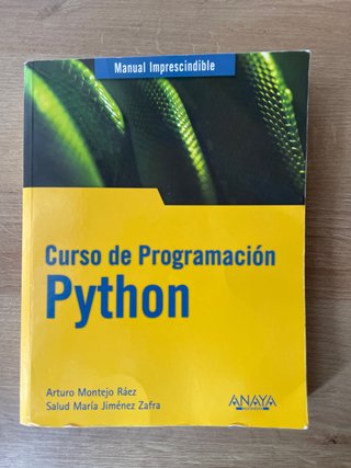 Libro de curso de programación Python