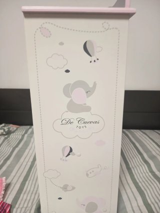 Armario y Ropa Muñeca Bebé Elefante