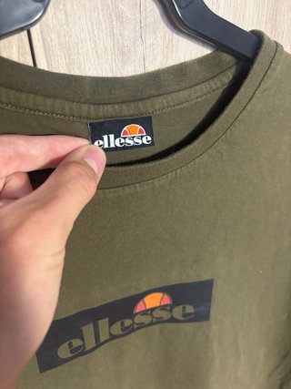 Camiseta Ellesse verde militar