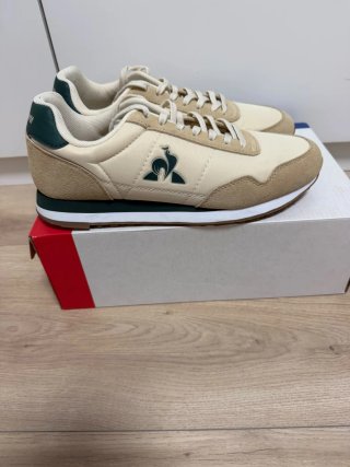 Zapatillas Le Coq Sportif Beige/Verde Talla 41
