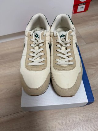 Zapatillas Le Coq Sportif Beige/Verde Talla 41