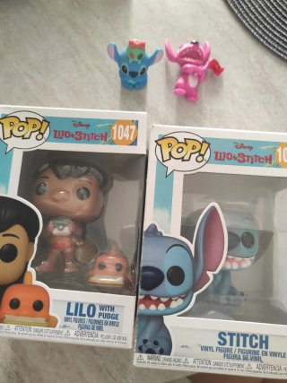 Funko Pop Lilo & Stitch 1047 Lilo con Pudge