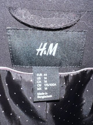 Giacca H&M nera foderata