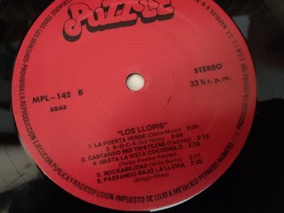 Los Llopis Versiones Originales LP Vinilo