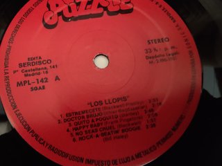 Los Llopis Versiones Originales LP Vinilo