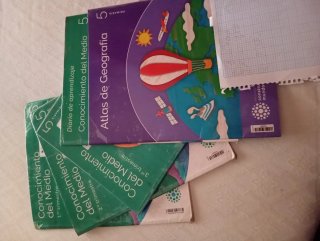 Libros de quinto de primaria editorial Santillana