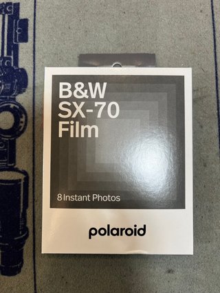 Película Polaroid SX-70 B&W