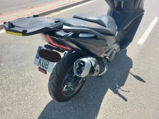 Moto Kymco AK 550 ABS 54cv Negra 2017 91.100km