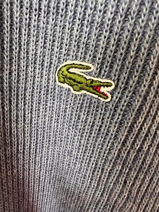 Maglione Lacoste Uomo Blu Grigio