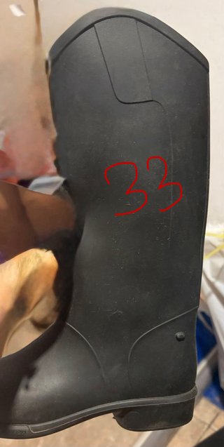 Botas de montar a caballo negras unas del 33 y 36