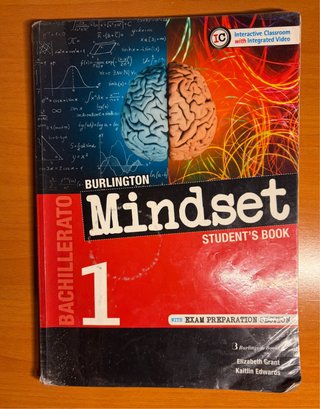 Mindset 1 Bachillerato. Students's book Burlington