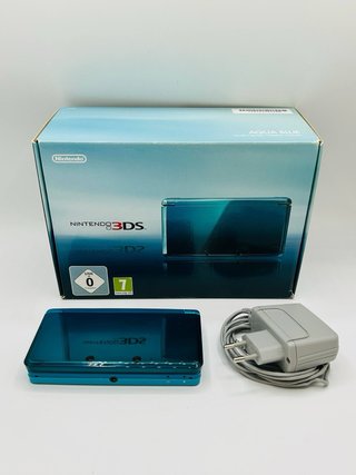 Nintendo 3DS Aqua Blue Completo Testato