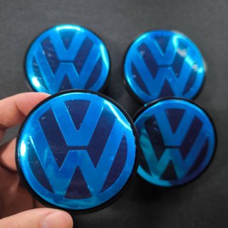 TAPABUJES VW 70mm - EMBLEMA LLANTAS VOLKSWAGEN