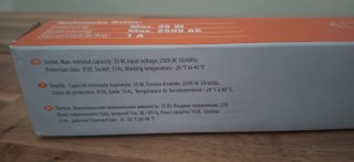 LEDmaxx S14s-Fassung con interruptor S14S300