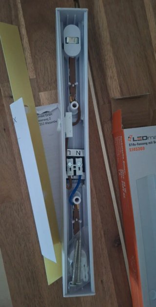 LEDmaxx S14s-Fassung con interruptor S14S300