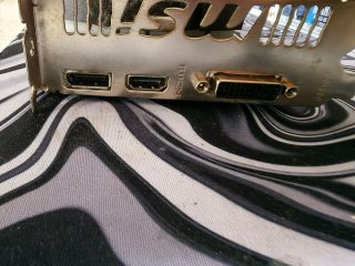 MSI GTX 1050 Ti 4GB Tarjeta Gráfica
