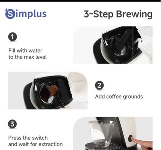 Macchina caffè Simplus multifunzione