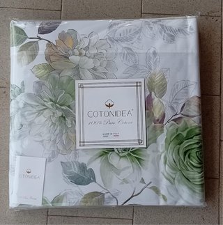 Completo letto matrimoniale Cotonidea 100% Cotone