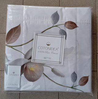 Completo letto matrimoniale Cotonidea 100% Cotone