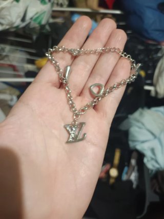 Pulsera Louis Vuitton Plata