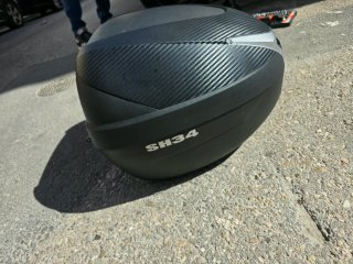 Maleta Moto Shad SH34 Negra Carbono