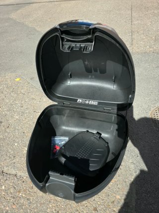 Maleta Moto Shad SH34 Negra Carbono