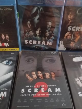 Saga Scream Blu-ray y DVD