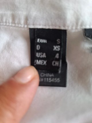 Camisa Mango Blanca sin Mangas