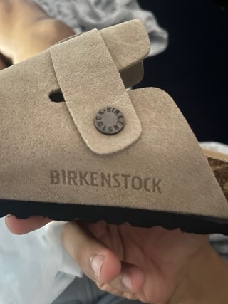 Zuecos Birkenstock Beige Talla 39
