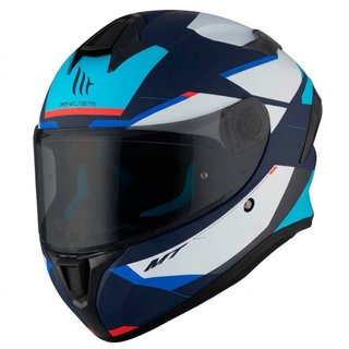 Casco Integral MT Targo Kay Azul Mate Talla M