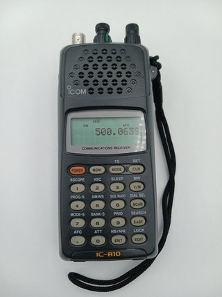 Icom IC-R10 Receptor Comunicaciones Radio