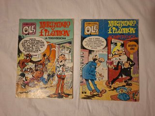 Lote de 6 Mortadelo y Filemon de los 80 y 90