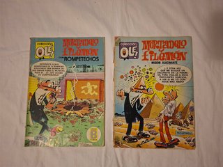 Lote de 6 Mortadelo y Filemon de los 80 y 90
