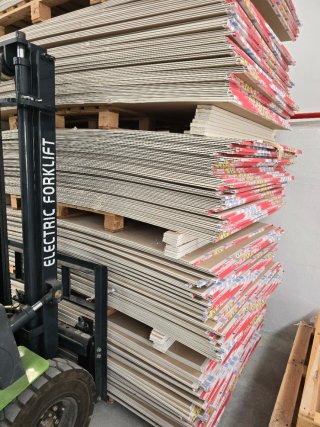 Placas de Pladur SHEETROCK