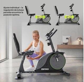 Bicicleta Estática Reclinada ZIPRO