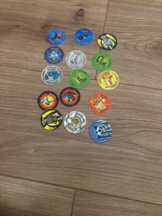 15 Tazos Pokémon Exclusivos