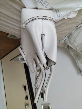 Borsa Michael Kors Bianca con Ruches