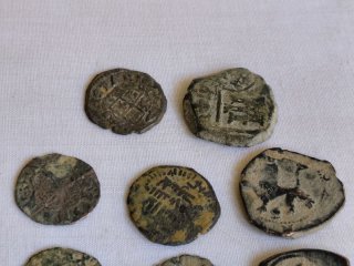 8 Monedas Antiguas Españolas
