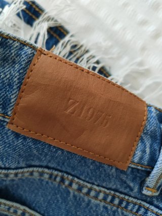 Pantalón vaquero ancho mujer