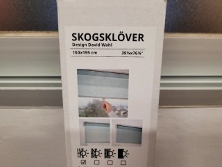 4 Estores SKOGSKLÖVER IKEA Nuevos