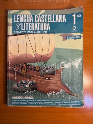 Libro Lengua castellana y literatura, 1 BACH.