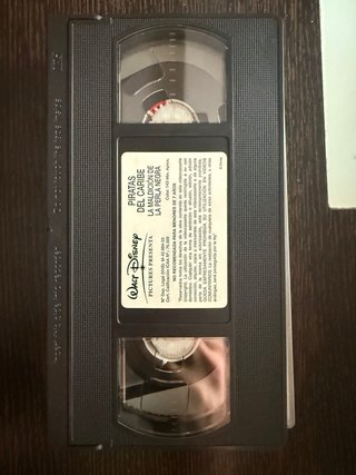 VHS Piratas del Caribe I