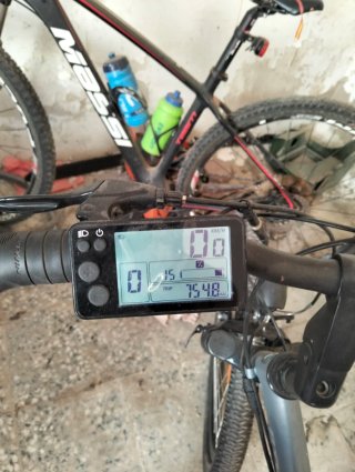 Bicicleta Eléctrica Gris
