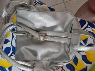 Zaino Prada Donna Argento  non originale