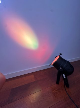 Luz Cameo LED RGB PAR56 CAN