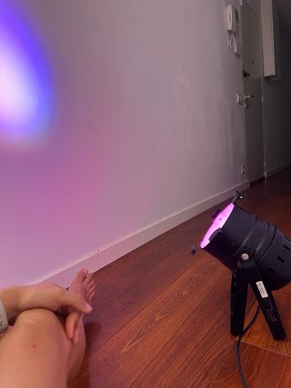 Luz Cameo LED RGB PAR56 CAN