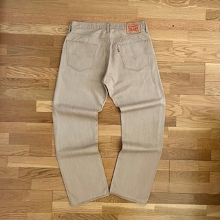 Levi's 501 Beige Claro W36 L32